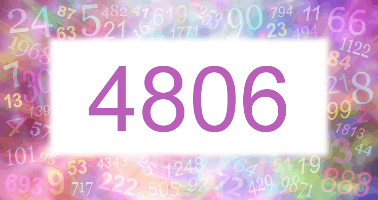 Dreams about number 4806