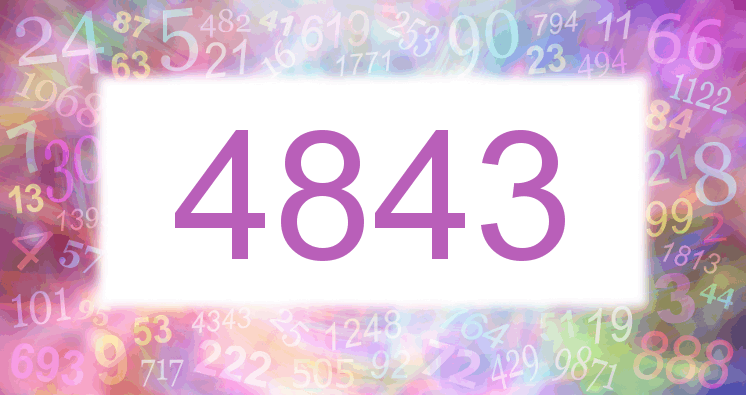 Dreams about number 4843
