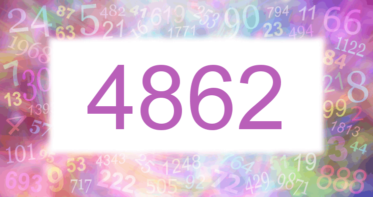 Dreams about number 4862