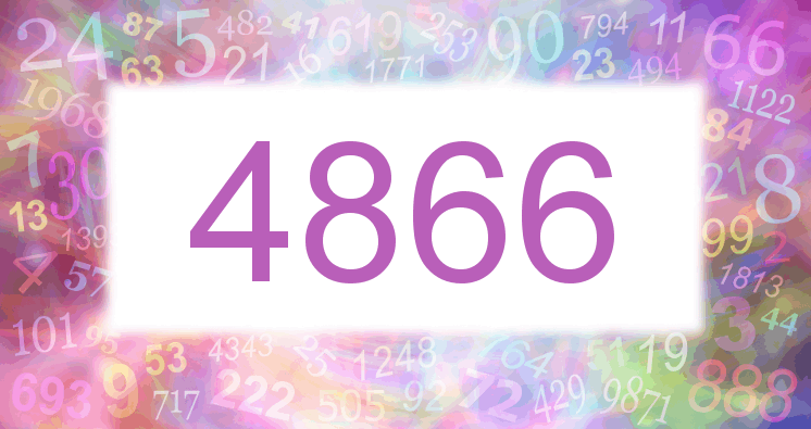 Dreams about number 4866