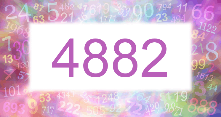 Dreams about number 4882