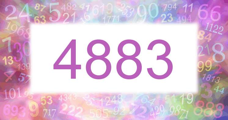 Dreams about number 4883