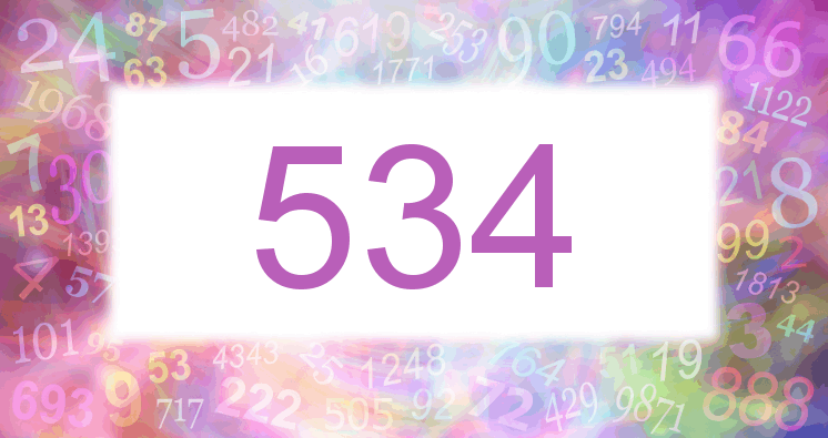 Dreams about number 534
