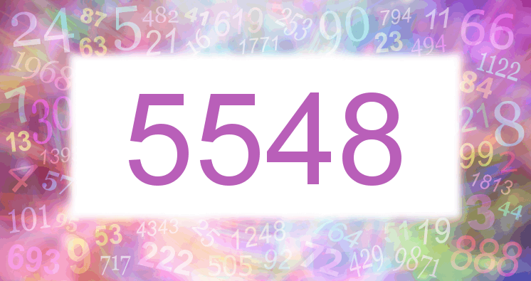 Dreams about number 5548