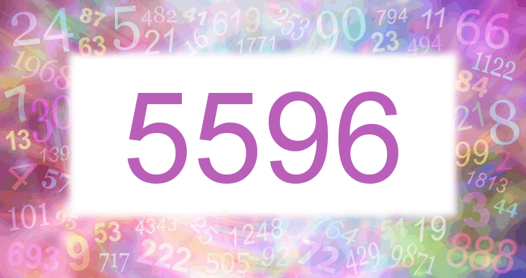 Dreams about number 5596