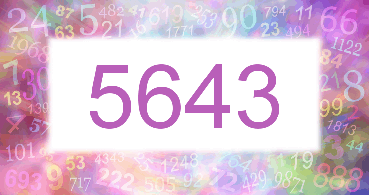 Dreams about number 5643