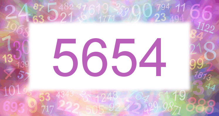 Dreams about number 5654