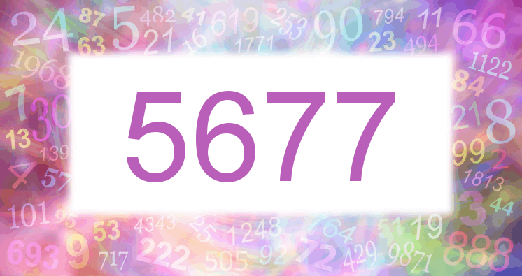 Dreams about number 5677