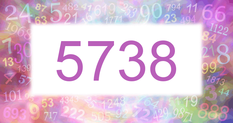 Dreams about number 5738