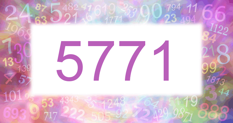 Dreams about number 5771