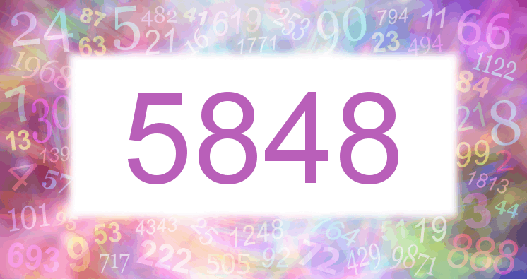 Dreams about number 5848