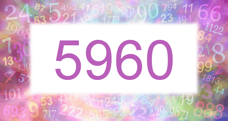 Dreams about number 5960