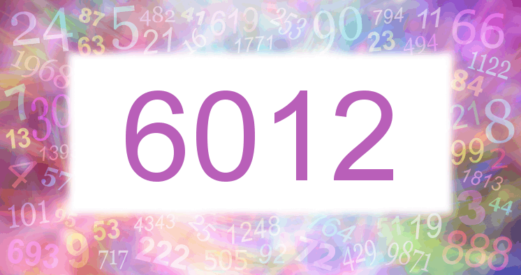 Dreams about number 6012