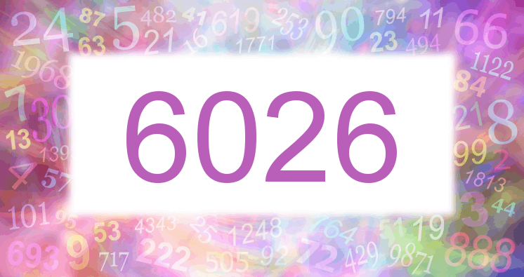 Dreams about number 6026