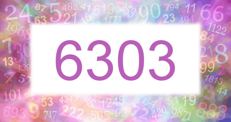 Dreams about number 6303