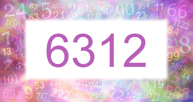Dreams about number 6312