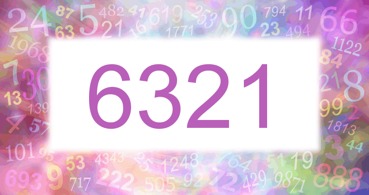 Dreams about number 6321