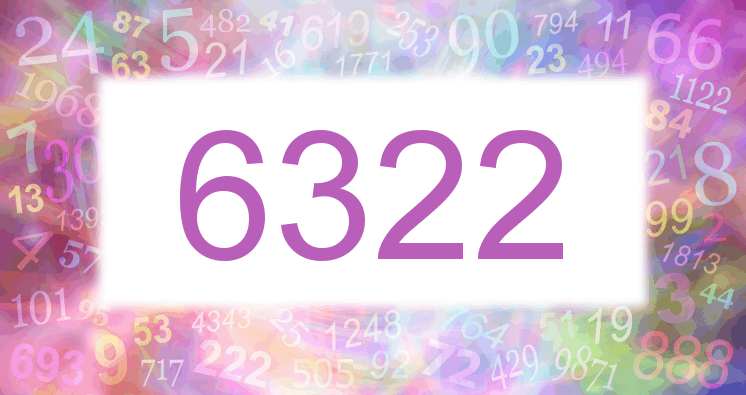 Dreams about number 6322