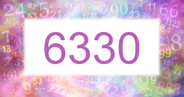 Dreams about number 6330