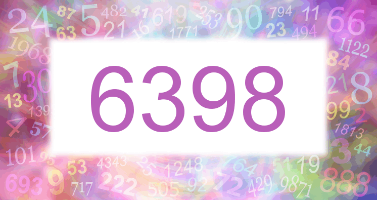 Dreams about number 6398