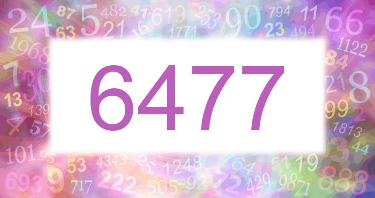 Dreams about number 6477