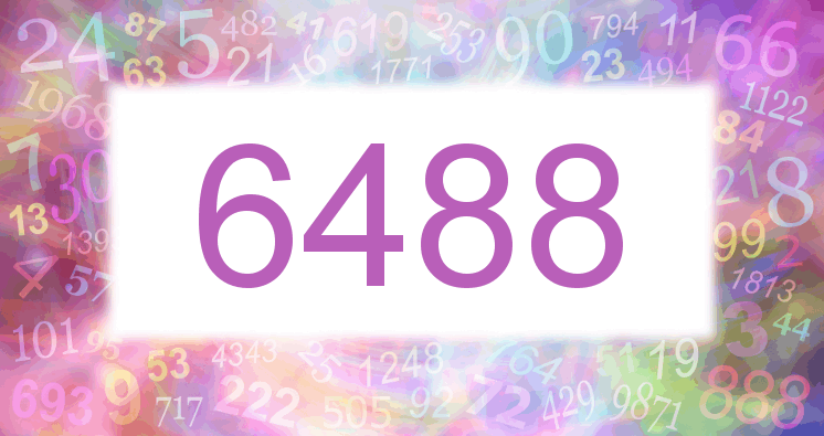 Dreams about number 6488