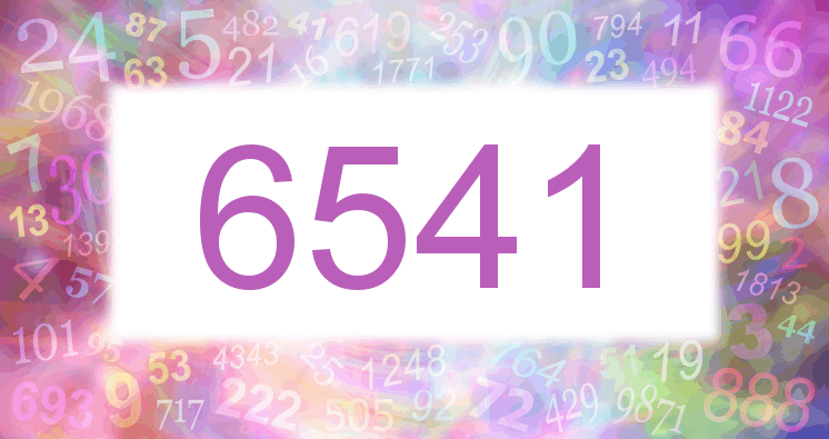 Dreams about number 6541