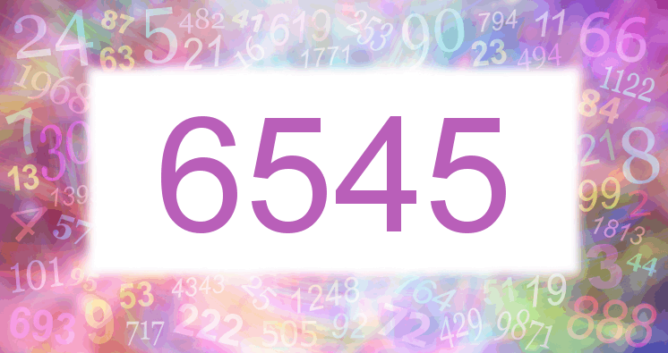 Dreams about number 6545