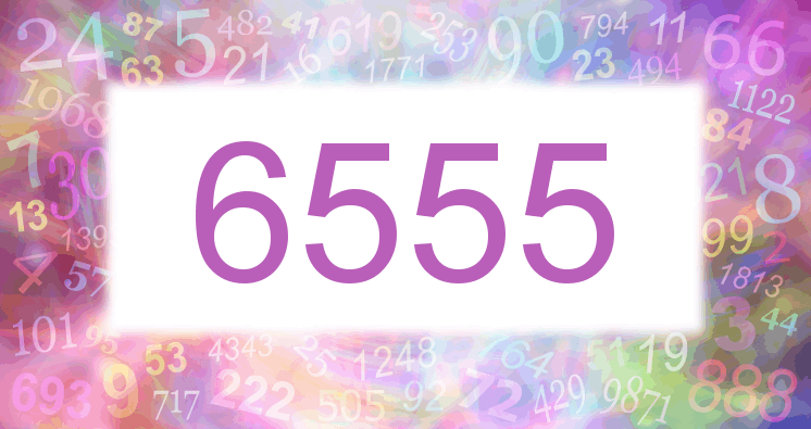 Dreams about number 6555