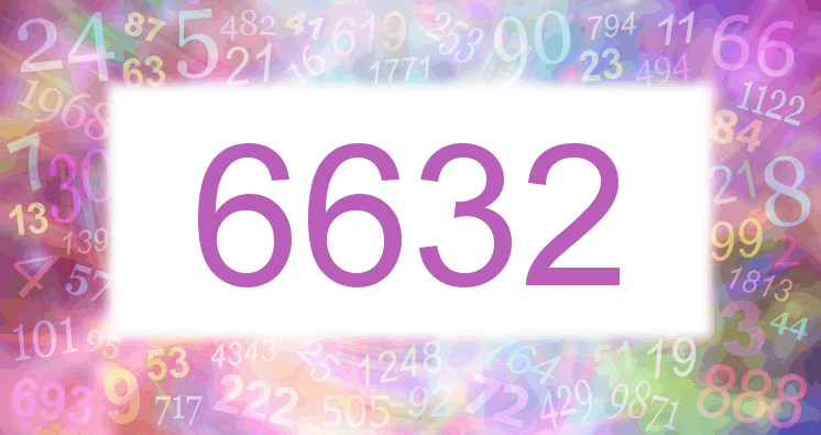 Dreams about number 6632