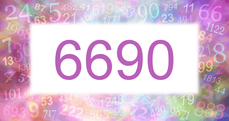 Dreams about number 6690