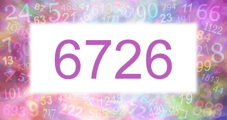 Dreams about number 6726