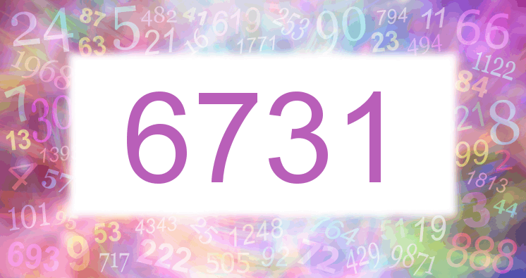 Dreams about number 6731