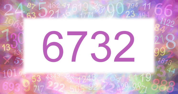 Dreams about number 6732