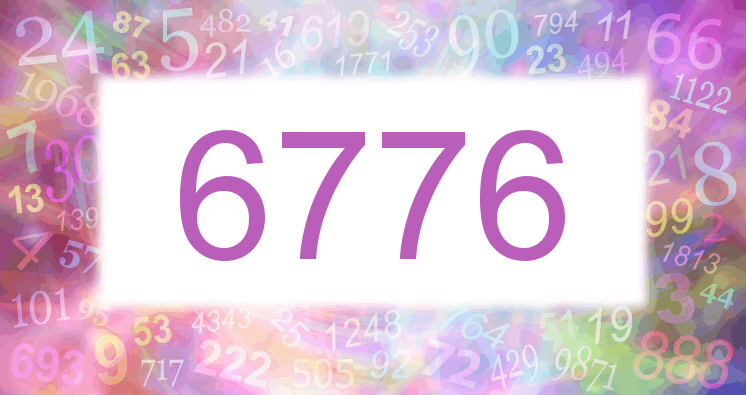 Dreams about number 6776