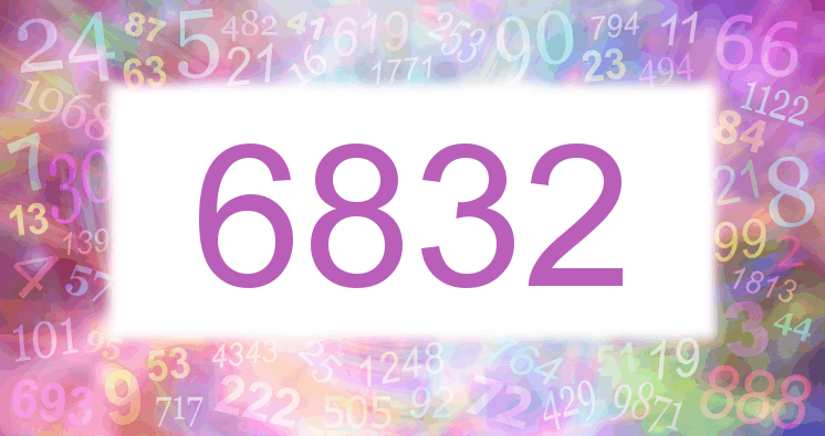 Dreams about number 6832