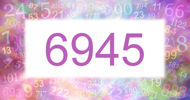 Dreams about number 6945