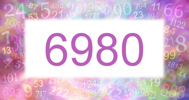 Dreams about number 6980