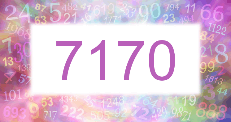 Dreams about number 7170