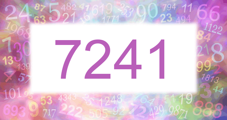Dreams about number 7241
