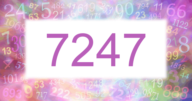 Dreams about number 7247