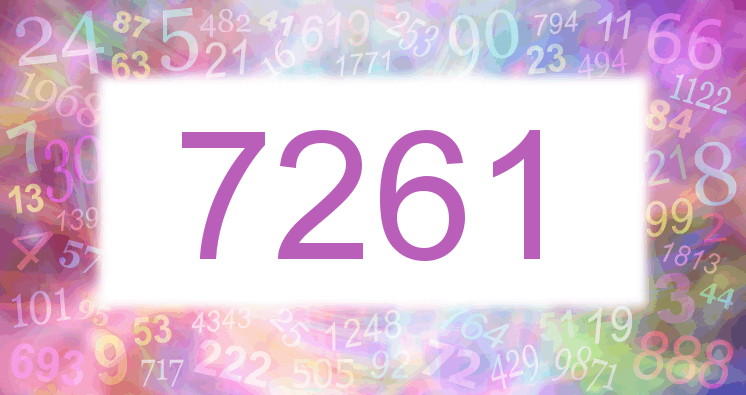 Dreams about number 7261