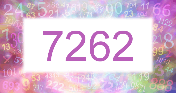 Dreams about number 7262