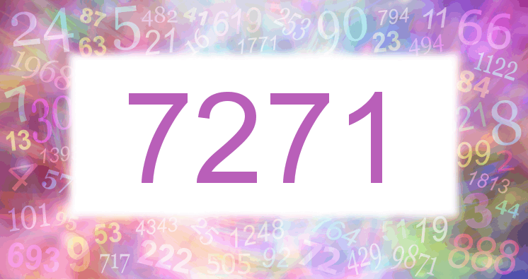 Dreams about number 7271