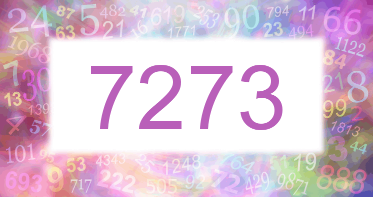 Dreams about number 7273