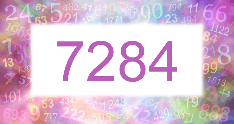 Dreams about number 7284