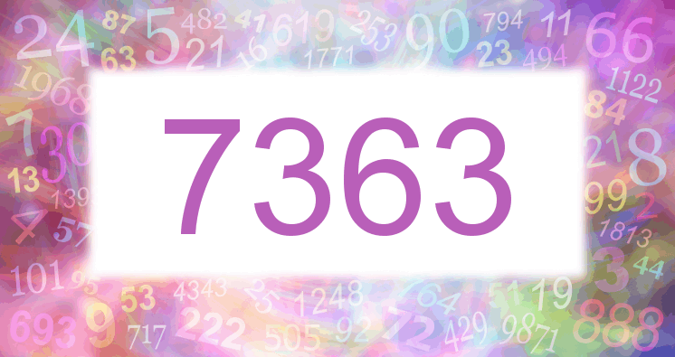 Dreams about number 7363