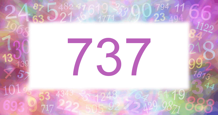 Dreams about number 737