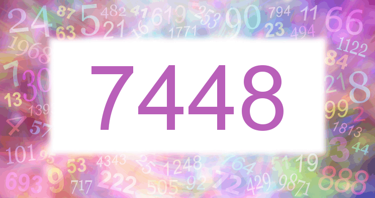 Dreams about number 7448
