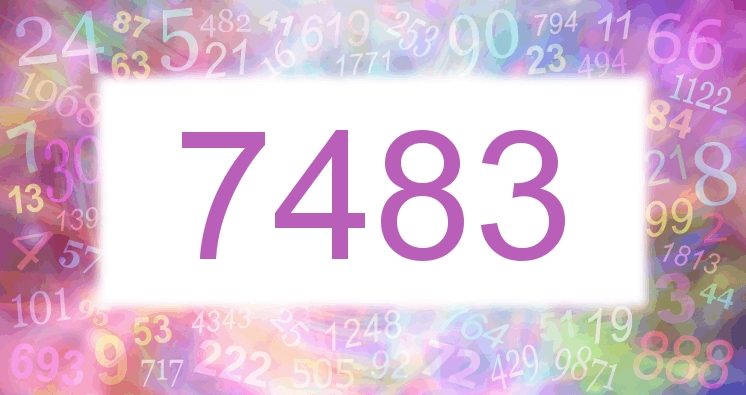 Dreams about number 7483
